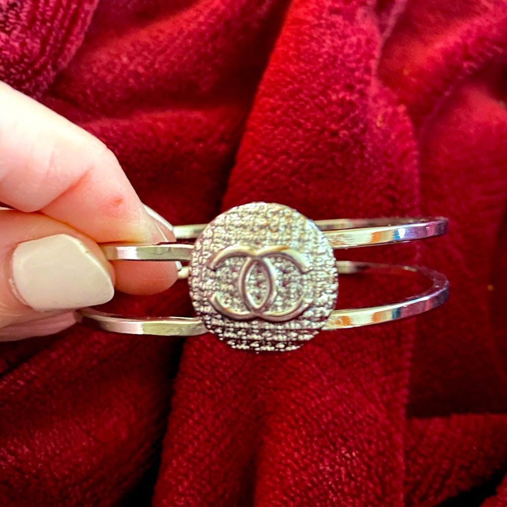 Silver Bangle - image 1